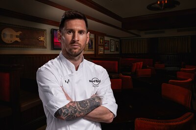 Hard Rock International is once again teaming up with global brand ambassador, Lionel Messi, to launch a namesake menu item C the Messi Chicken Sandwich, Made For You by Leo Messi.