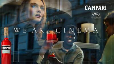 Campari launches its brand campaign We Are Cinema at the 77th Festival de Cannes, which celebrates real-life moments that become the remarkable stories that make it to the screen